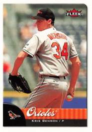 2007 Fleer #295 Kris Benson Front
