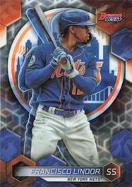 2023 Bowman's Best #32 Francisco Lindor Front