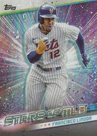 2024 Topps - Stars of MLB #SMLB-42 Francisco Lindor Front