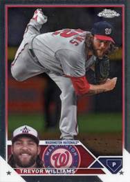 2023 Topps Chrome Update #USC17 Trevor Williams Front