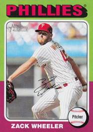 2024 Topps Heritage #493 Zack Wheeler Front